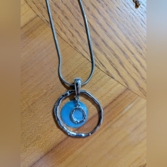 Set - Lia Sophia Out to Sea necklace with matching earrings - discontinued - Picture 1 of 6